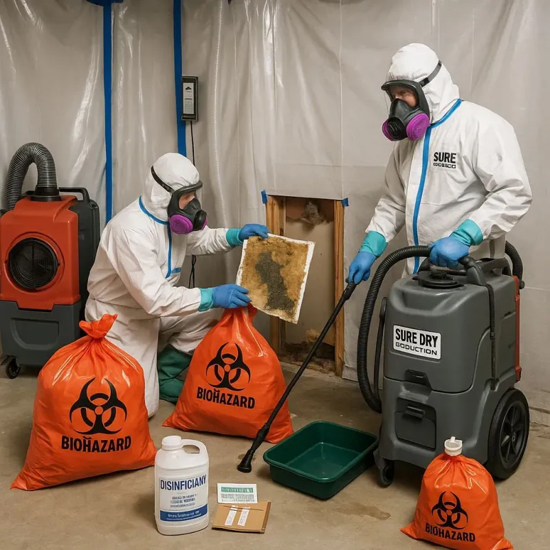 Contaminated Water Handling Protocols process in Franklin County, AR